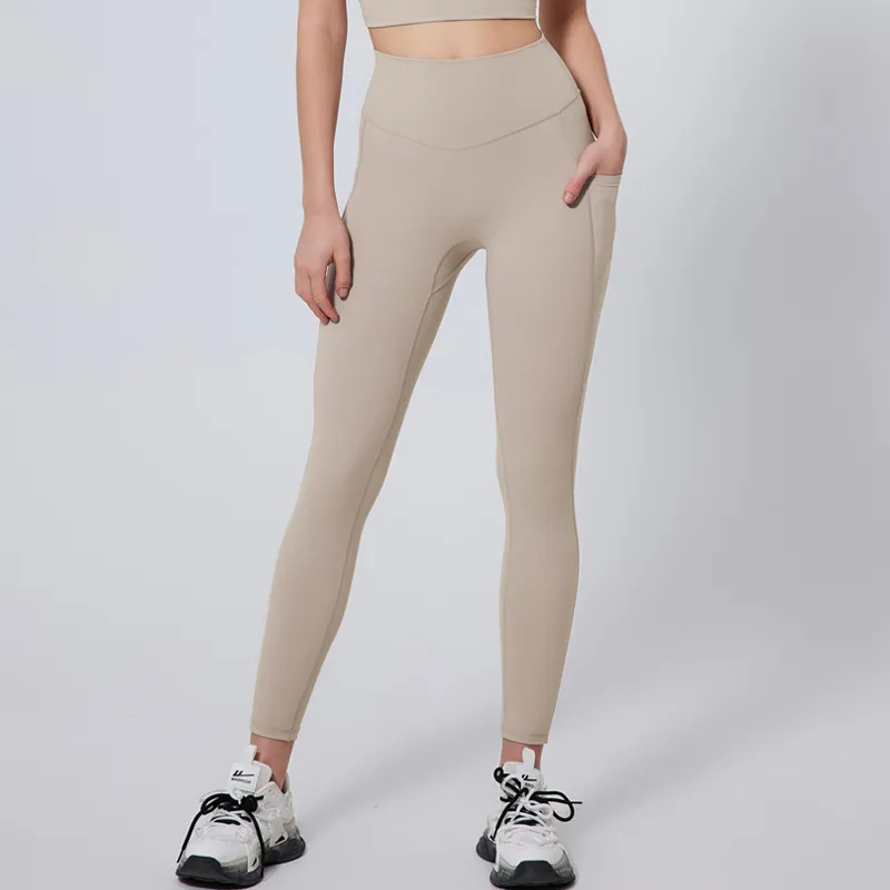 Solid Tone Stretch Fit Active Yoga Leggings