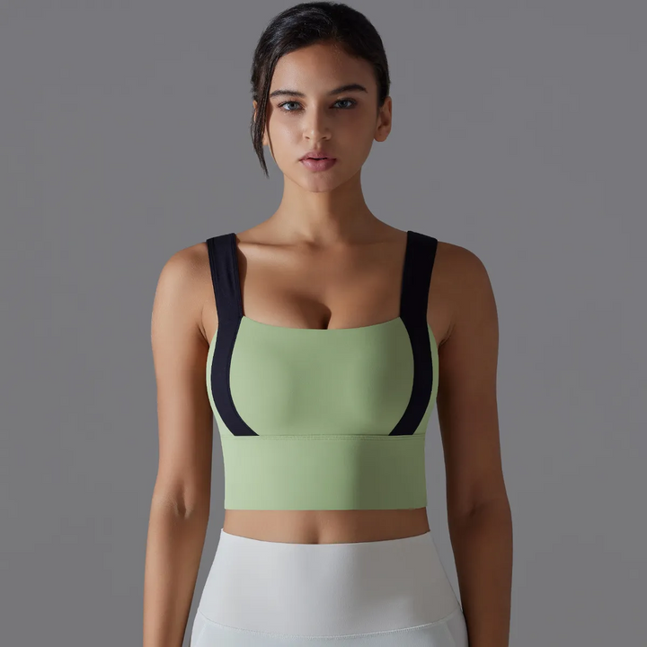 Sleek Fit Tight Support Active Yoga Bra