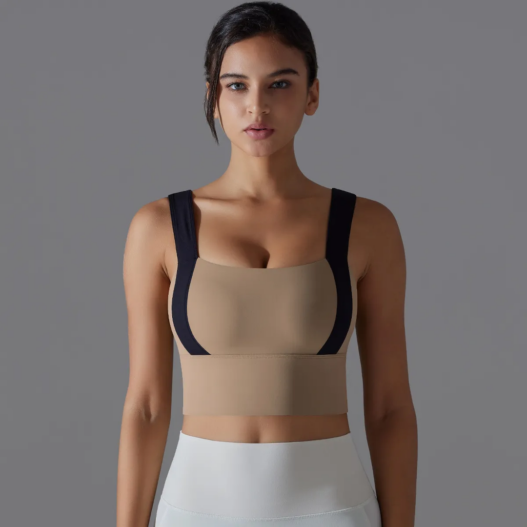 Sleek Fit Tight Support Active Yoga Bra