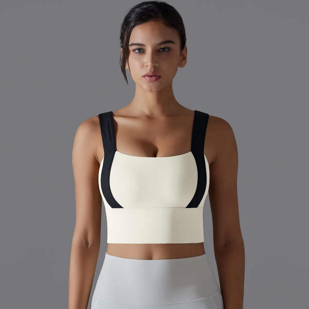 Sleek Fit Tight Support Active Yoga Bra