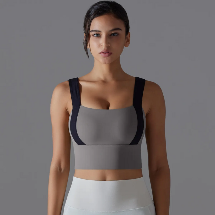 Sleek Fit Tight Support Active Yoga Bra