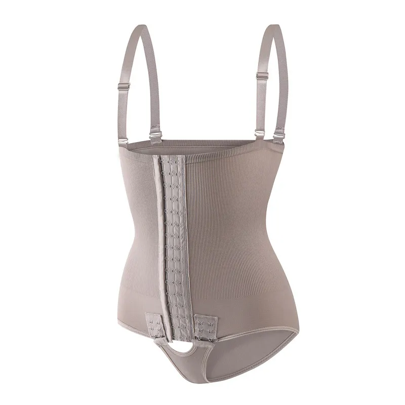 High-Waist Belted Postpartum Tummy and Hip-Lifting Shapewear