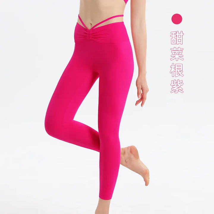 High Rise Breathable Stretch Fit Yoga Leggings