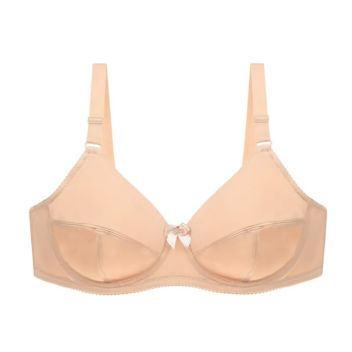 Plus Size Solid Color Bra