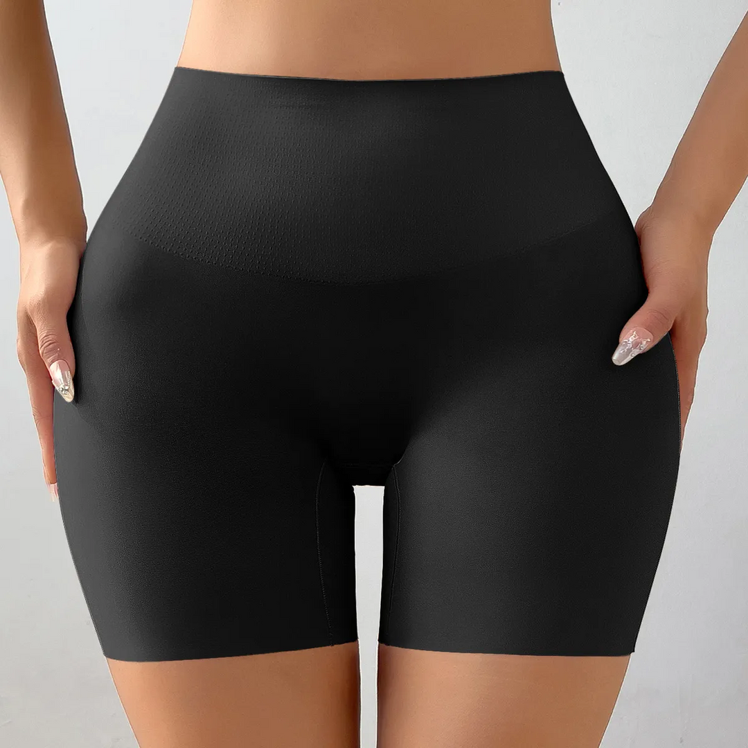 High-Waist Belly and Hip Shaping Shorts