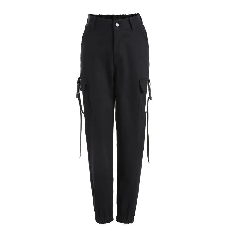 Unique Pocket Relaxed Fit Comfy Jogger Pants