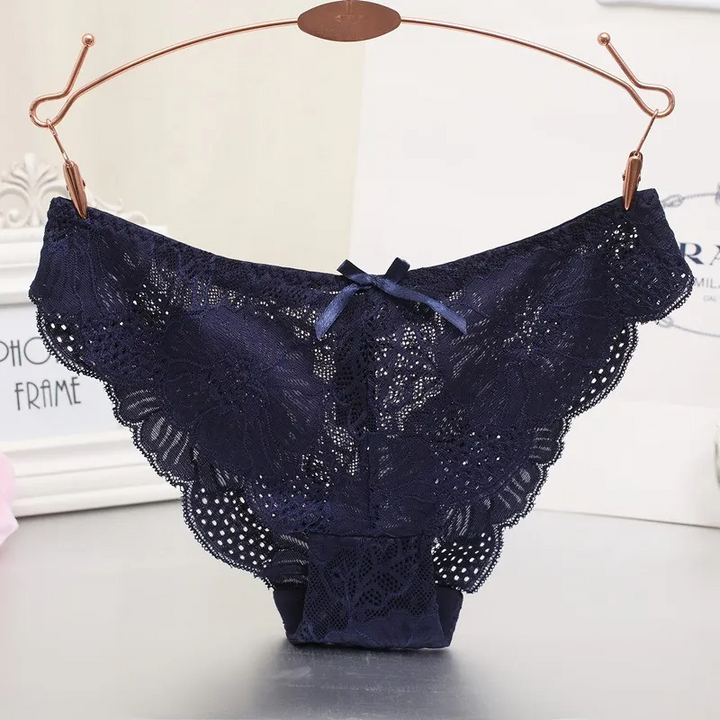 Low-Waist Hollow Lace Panty