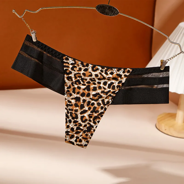 Low-Waist Seamless Ice Silk Panty