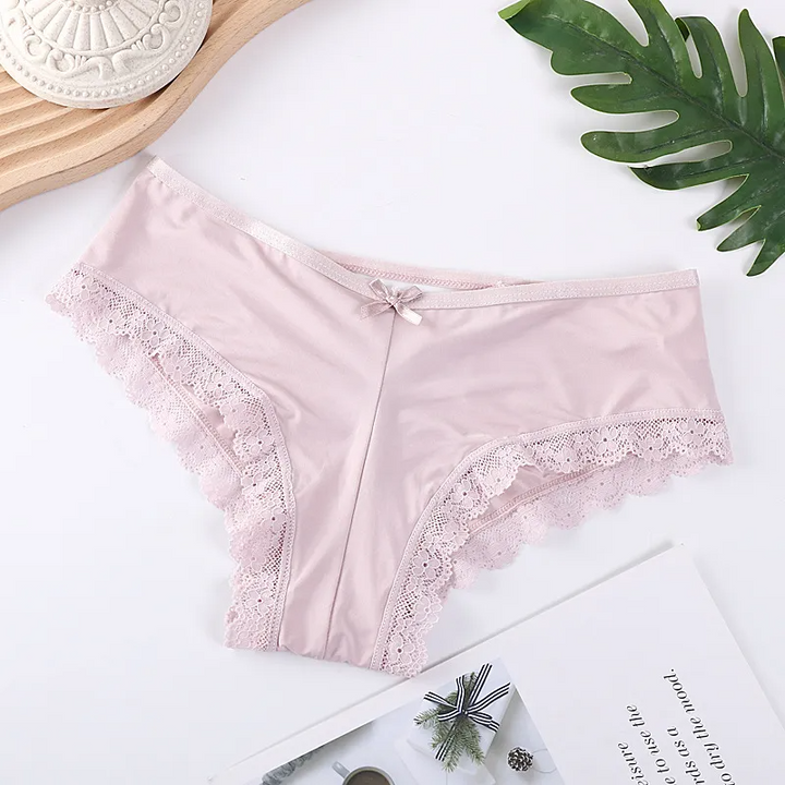 Wholesale Women Fashion Sexy Lace Ice Silk Underwear