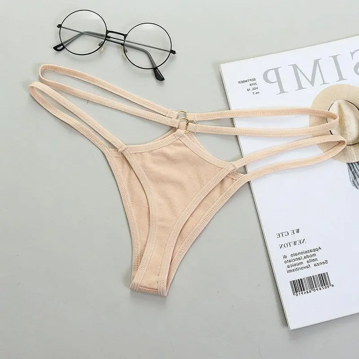 Low-Waist Hollow Lace Panty