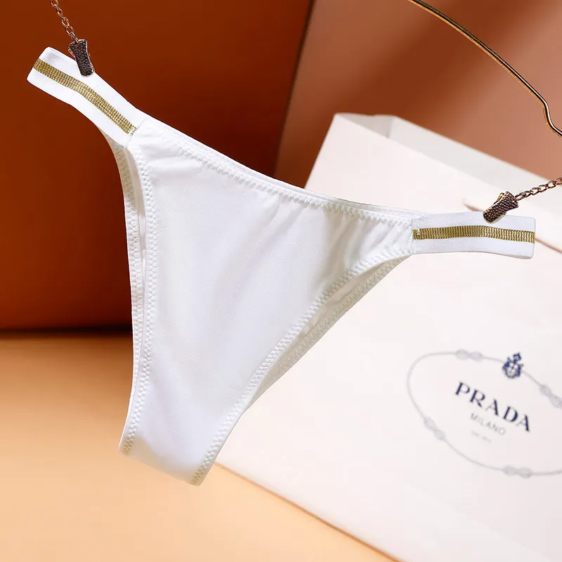 Seamless Ice Silk Mid-Waist Panty