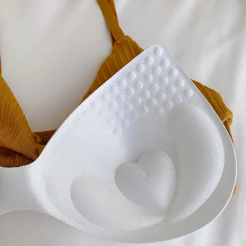 Serina Ribbed Cotton Bra