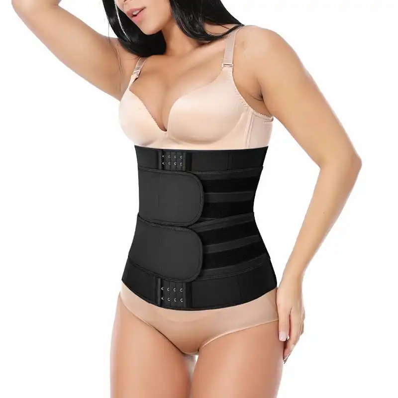 Neoprene Sauna Waist Trainer Sweat Belt (S–3XL)