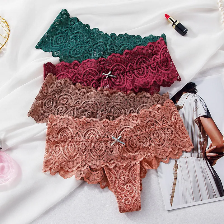 Summer Lace Low-Rise Briefs