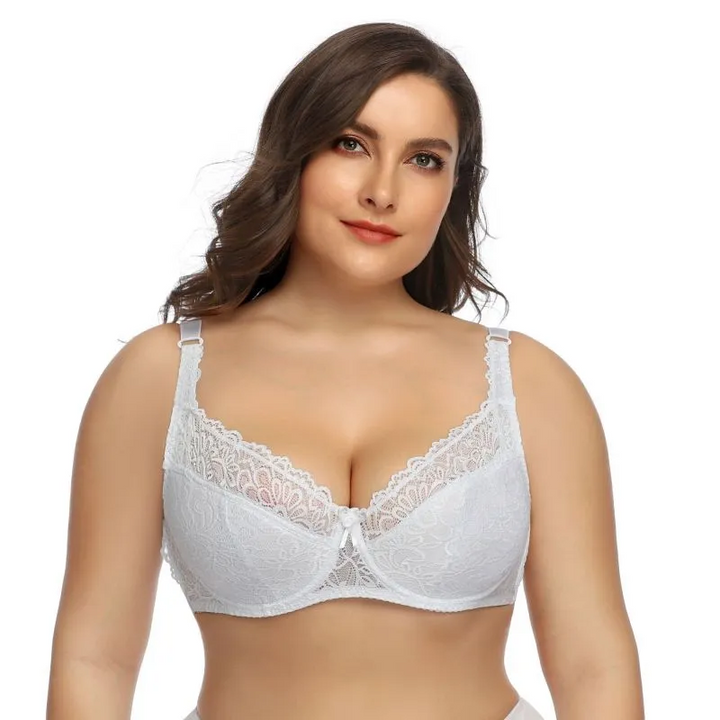 Plus Size Lace Underwire Bra