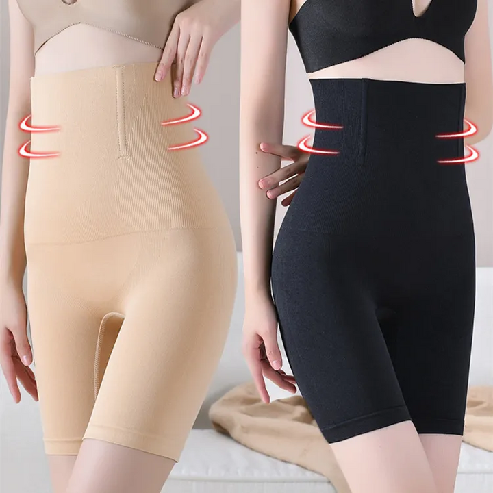 Simple High-Waist Compression Pants