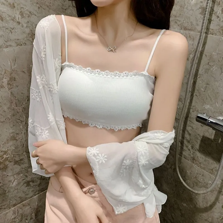 Velina Ribbed Wireless Bra