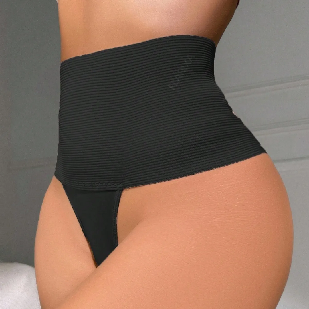 Simple High-Waist Tummy-Lifting Shaping Pants