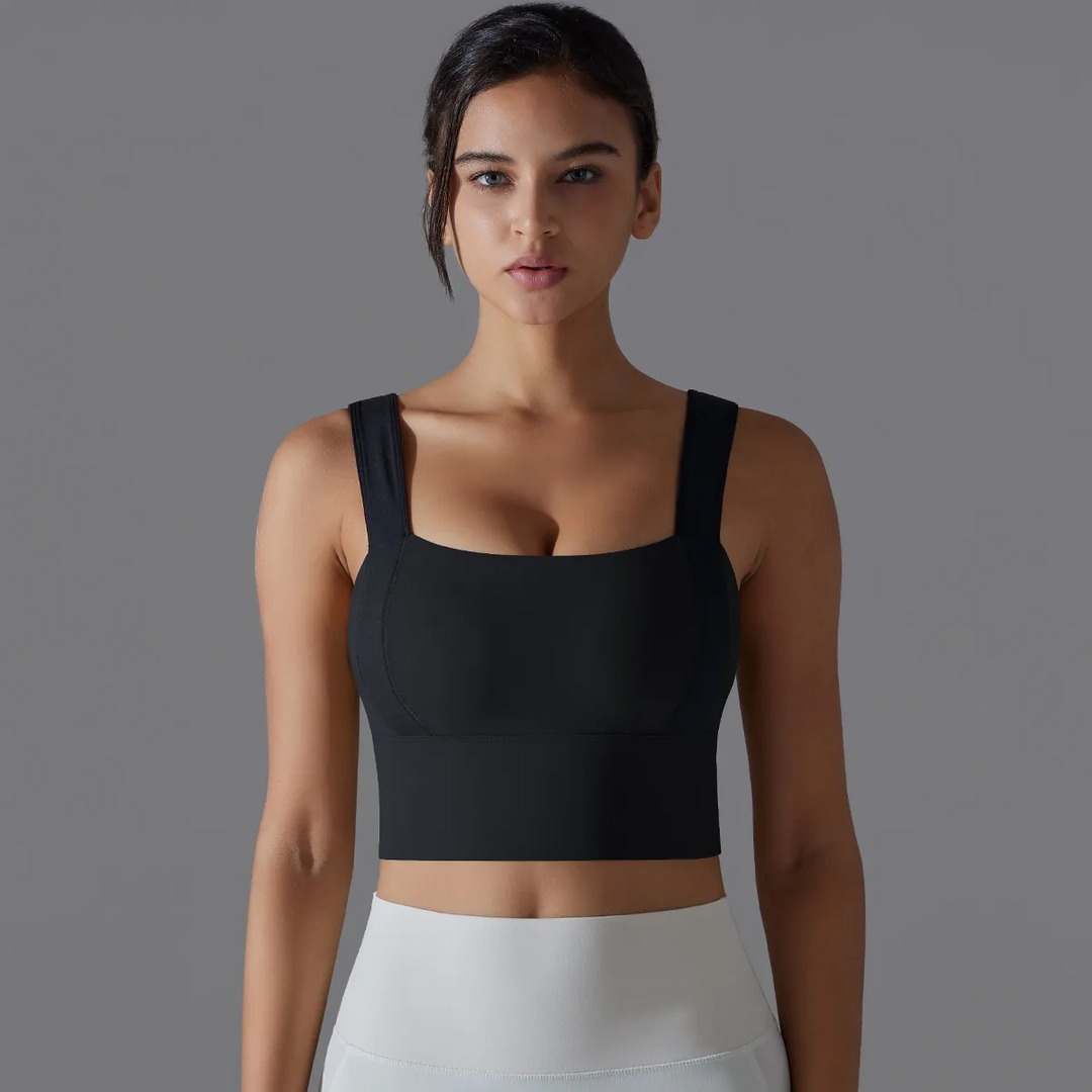 Sleek Fit Tight Support Active Yoga Bra