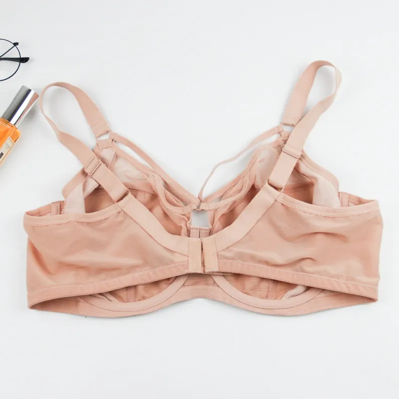 Plus Size Breathable Non-Padded Bra