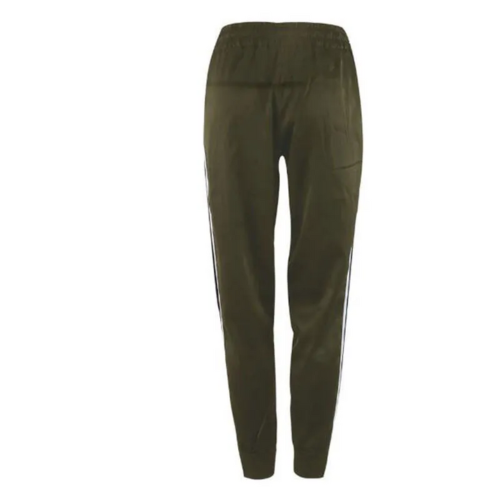 Stripe Style Elastic Waist Comfy Jogger Pants