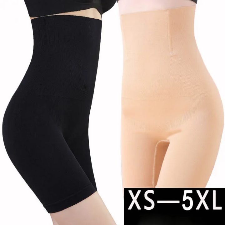 Plus Size High-Waist Breathable Hip-Lifting Shaper Shorts
