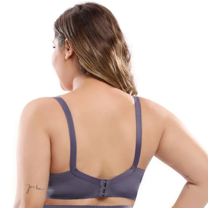 Elegant Plus Size Lace Support Bra