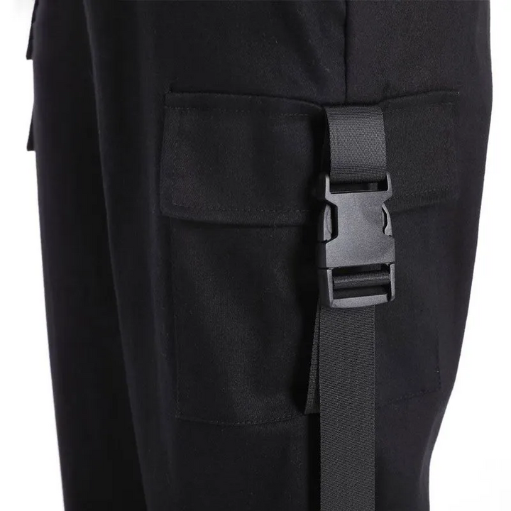 Unique Pocket Relaxed Fit Comfy Jogger Pants