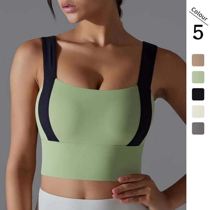 Sleek Fit Tight Support Active Yoga Bra