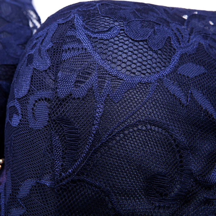 Plus Size Lace Push-Up Breathable Bra