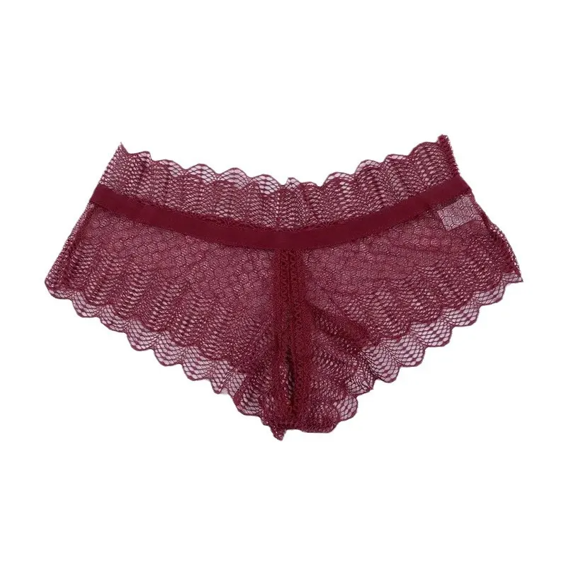 Sheer Lace Strap Detail Panty