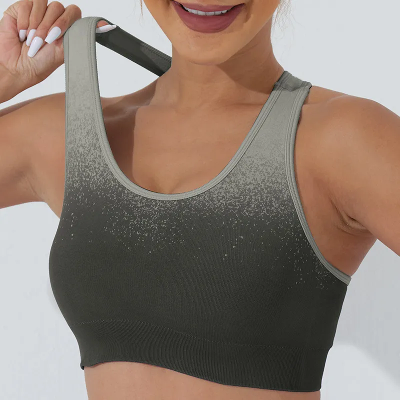 Smooth Fit Gradient Tone Active Sports Bra