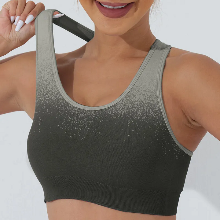 Smooth Fit Gradient Tone Active Sports Bra
