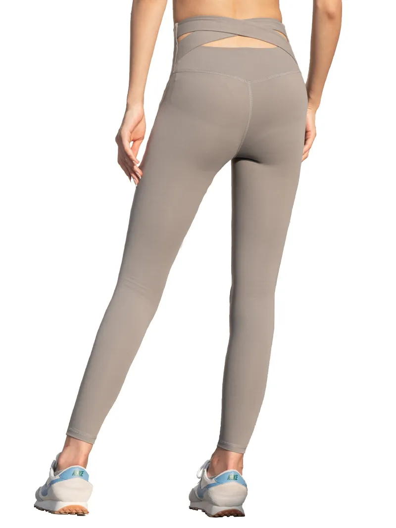 High Rise Tight Fit Breathable Yoga Leggings
