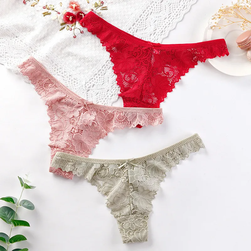 Summer Low-Waist Breathable Lace Panty