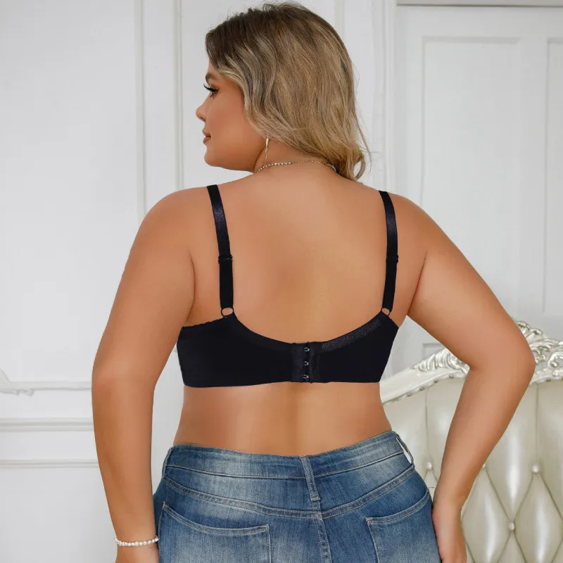 Plus Size Sexy Lace Push-Up Bra