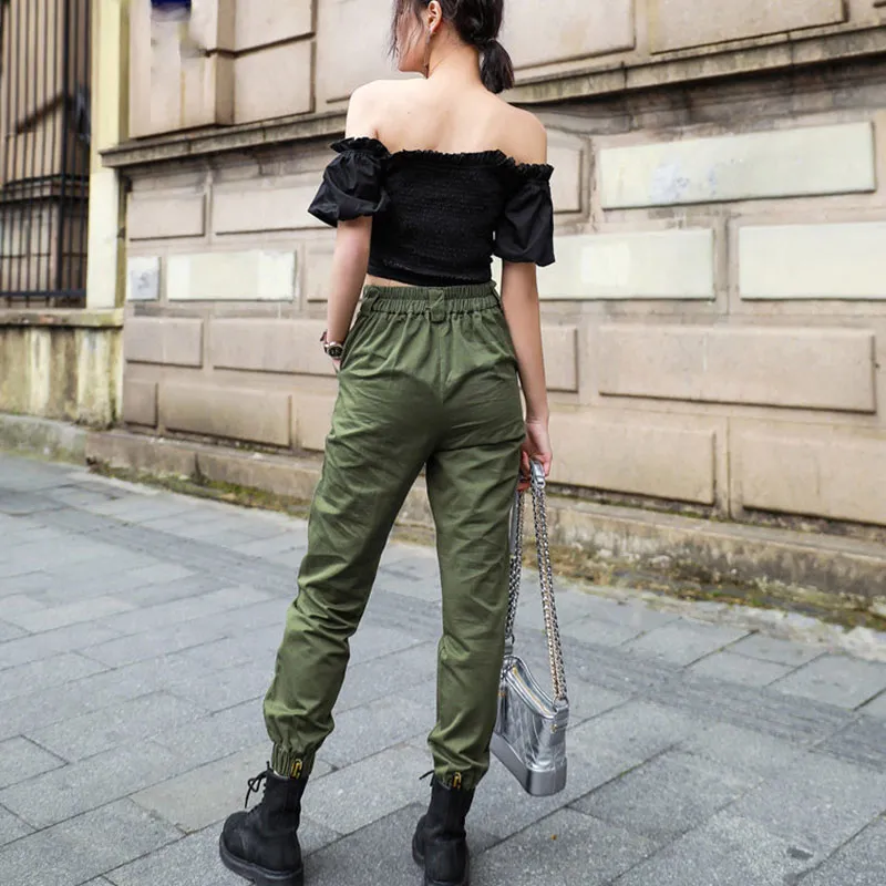 Solid Tone Relaxed Fit Comfy Jogger Pants