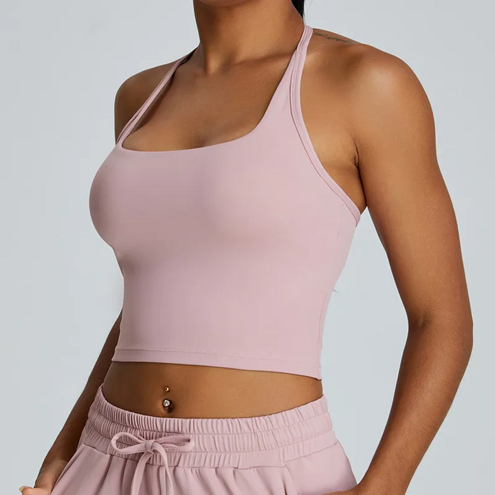 Stretch Fit Smooth Neck Active Training Tank