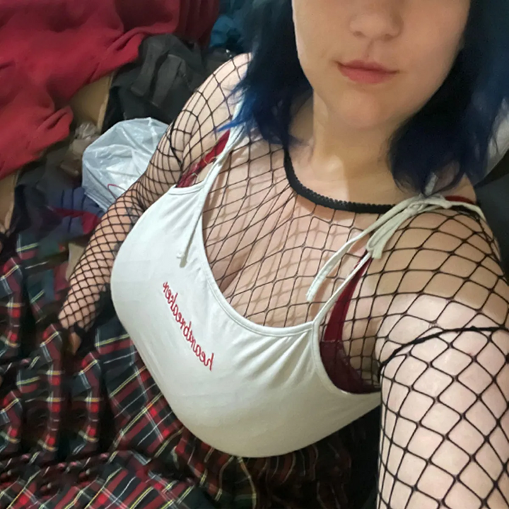 Plus Size Fishnet Hollow-Out Lingerie Jumpsuit