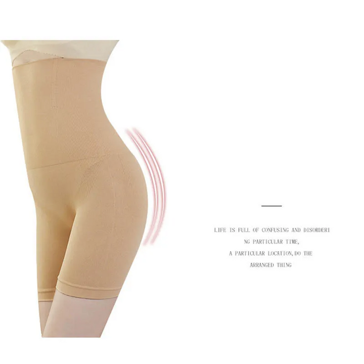 Plus Size High-Waist Breathable Hip-Lifting Shaper Shorts