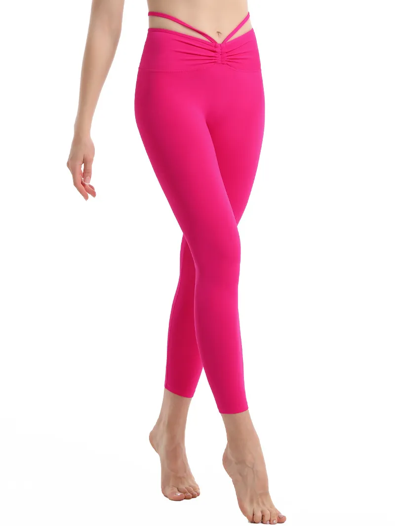 High Rise Breathable Stretch Fit Yoga Leggings