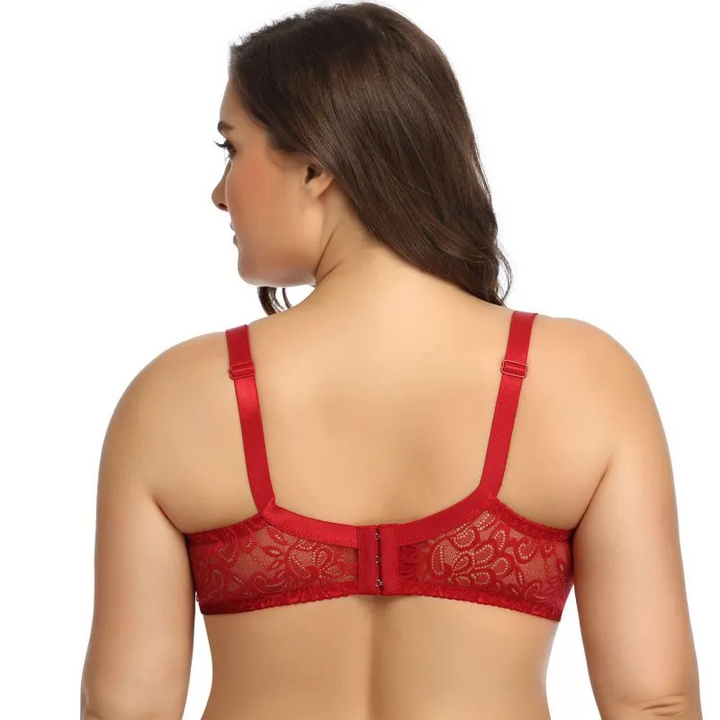 Plus Size Lace Underwire Bra
