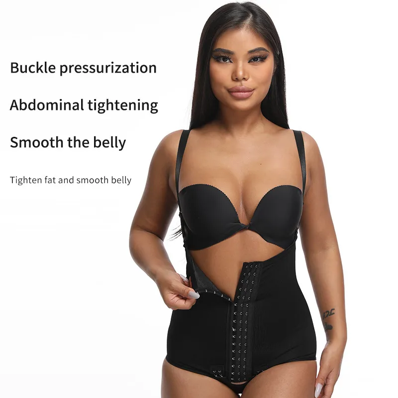High-Waist Belted Postpartum Tummy and Hip-Lifting Shapewear
