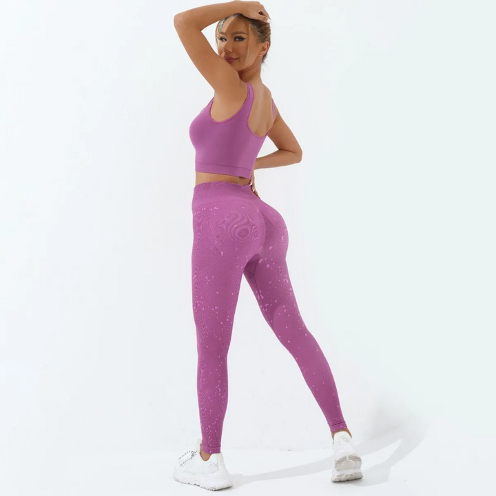Sleek Fit Stretch Comfort Active Yoga Set