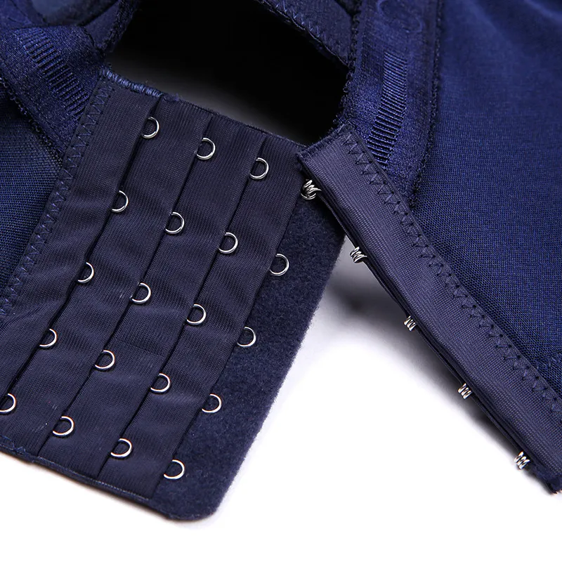 Plus Size Lace Push-Up Breathable Bra