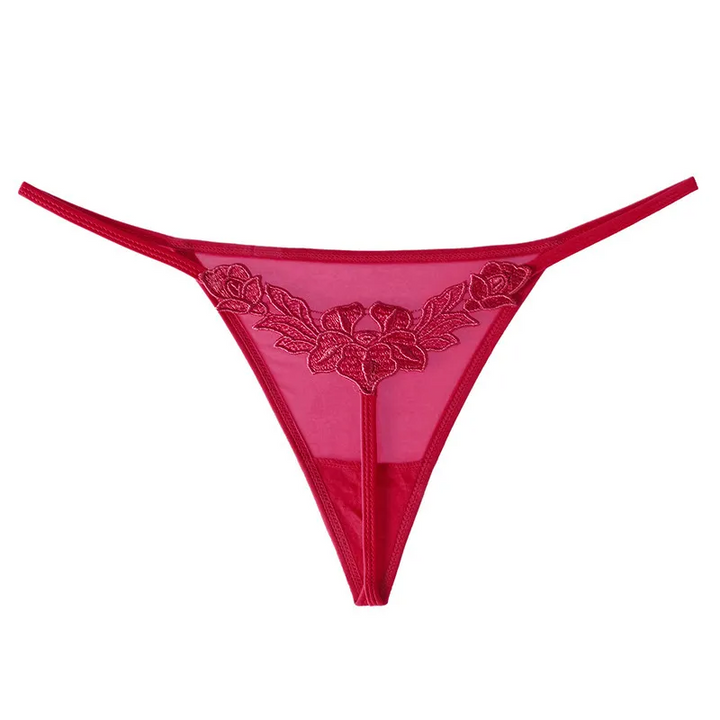 3-Pack Solid Color T-Back Thong Set