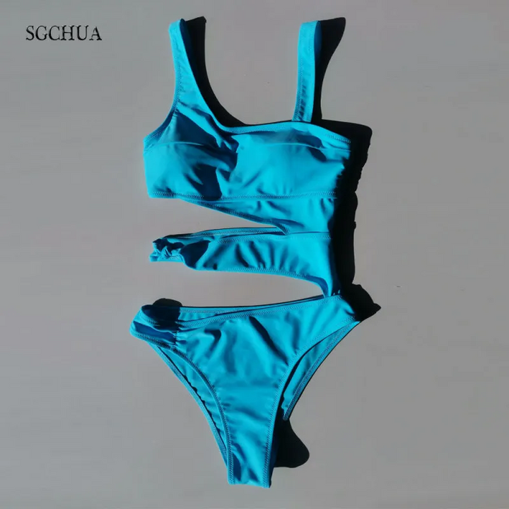 Essential Cut-Out Bandage One-Piece Swimsuit
