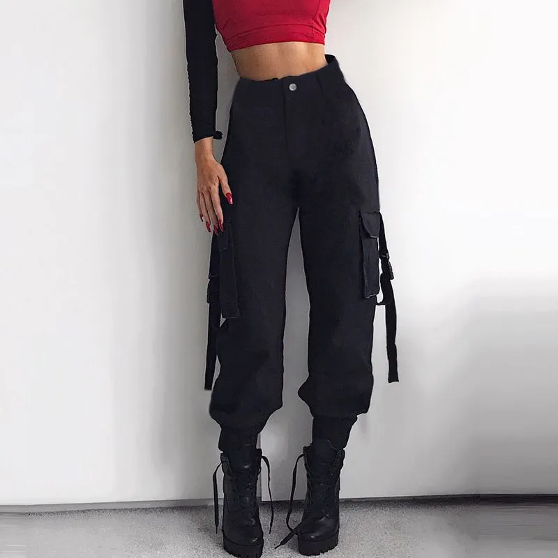 Unique Pocket Relaxed Fit Comfy Jogger Pants