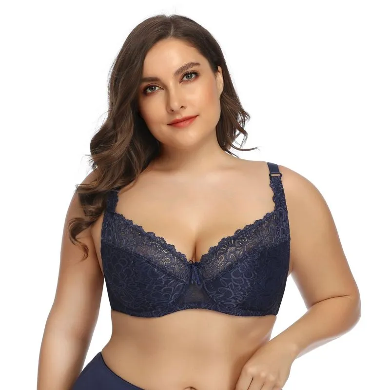 Plus Size Lace Underwire Bra